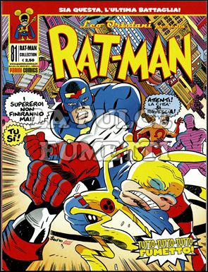 RAT-MAN COLLECTION #    81: SIA QUESTA. L'ULTIMA BATTAGLIA